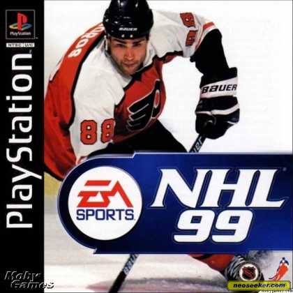 NHL '99 PSX Front cover