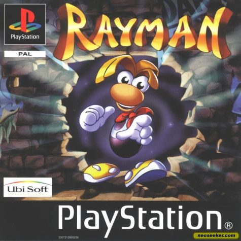 Rayman PSX Front cover