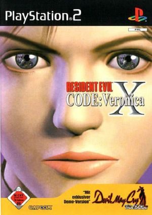 Resident Evil Code: Veronica X Pôster/manual Ps2(patch