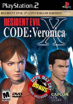 Resident Evil Code: Veronica X Print Ad/Poster Art Playstation 2 PS2