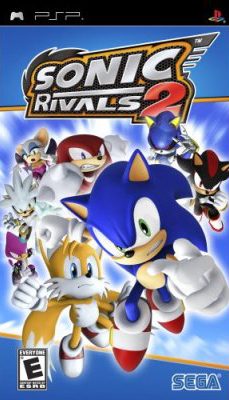 Sonic Rivals 2 PSP Front cover