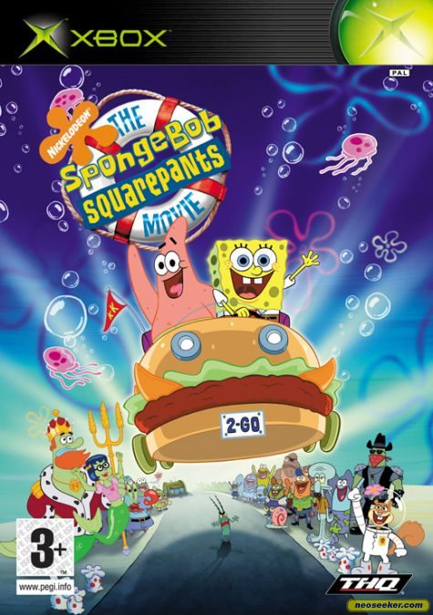 The Spongebob Squarepants Movie Xbox Front Cover
