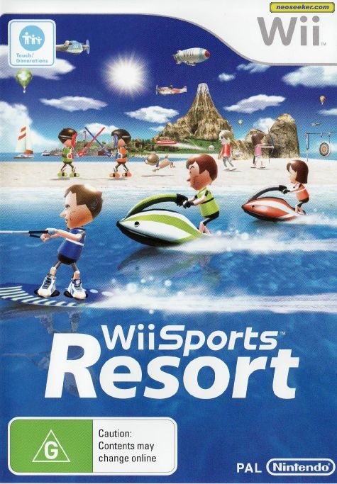 Wii Sports Resort Wii Front cover