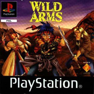 Wild ARMs PSX Front cover