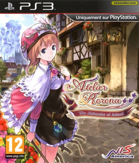 Atelier Rorona: Alchemist of Arland PS3 Front cover