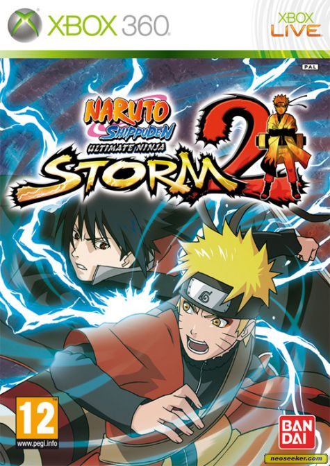 Naruto Shippuden: Ultimate Ninja Storm 2 XBOX360 Front cover