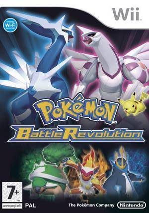 Pokémon Battle Revolution Wii Front cover
