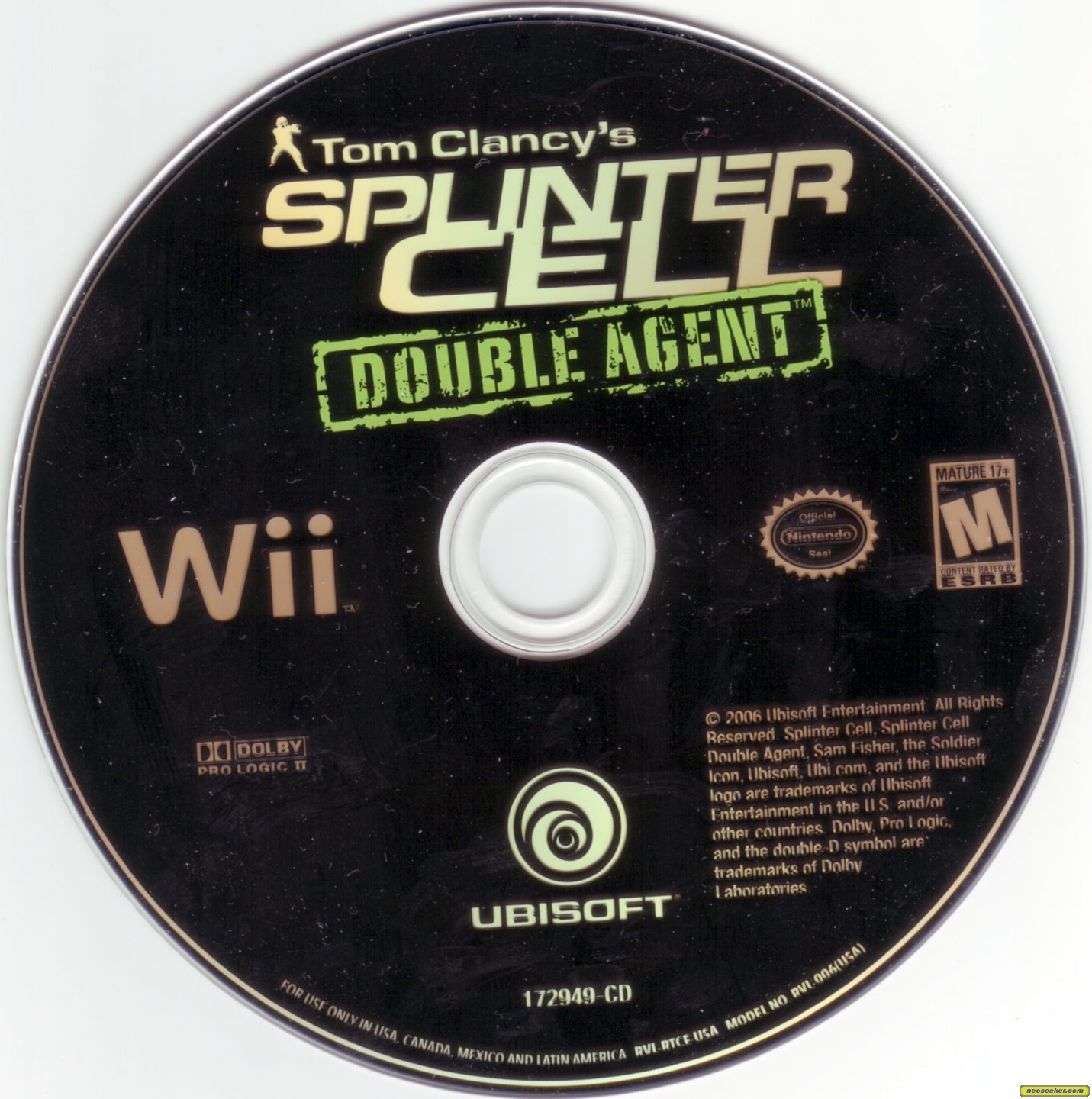 北米wii splintercell double agentスプセル二重スパイ 北米wii splintercell double agentスプセル二重スパイ Amazon.com