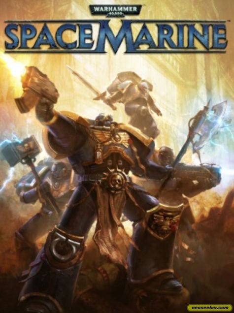 Warhammer 40,000: Space Marine PC Front cover