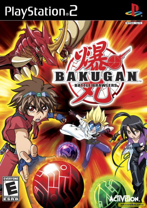 Bakugan: Battle Brawlers Ps2 Front Cover