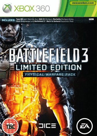 Сколько весит battlefield 3 на xbox 360