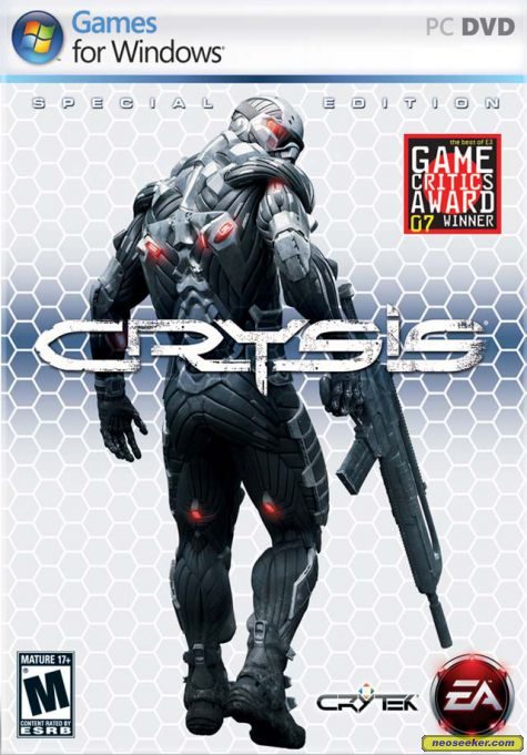 Crysis PC Front cover