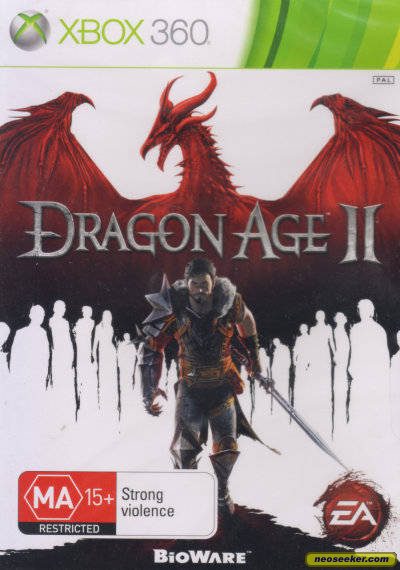 Dragon Age II XBOX360 Front cover