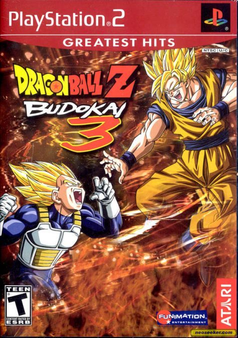 Dragon Ball Z: Budokai 3 PS2 Front cover