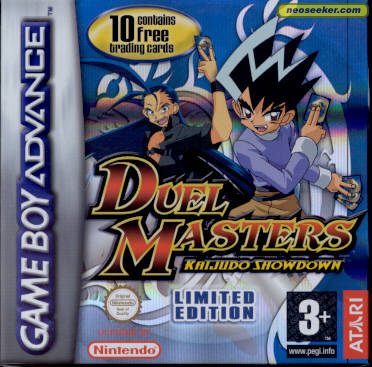 Duel Masters 2: Kaijudo Showdown GBA Front cover