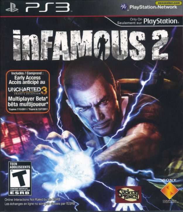 Как установить infamous 2 на ps3