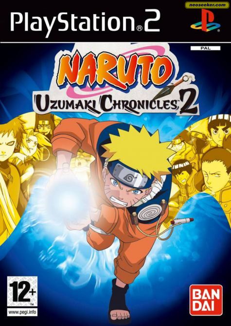 Naruto: Uzumaki Chronicles 2 PS2 Front cover