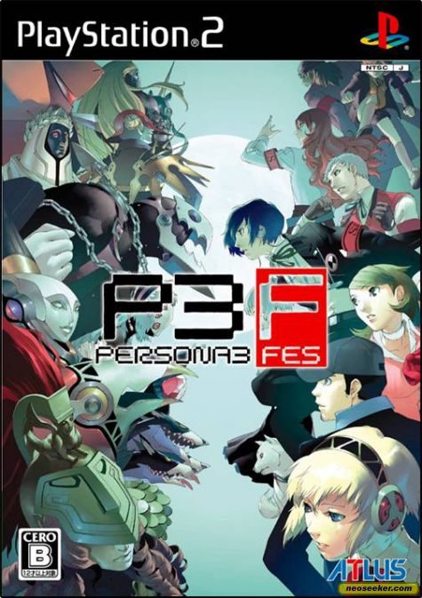 Shin Megami Tensei: Persona 3 FES PS2 Front cover