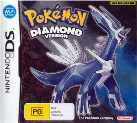 Pokémon Diamond DS Front cover