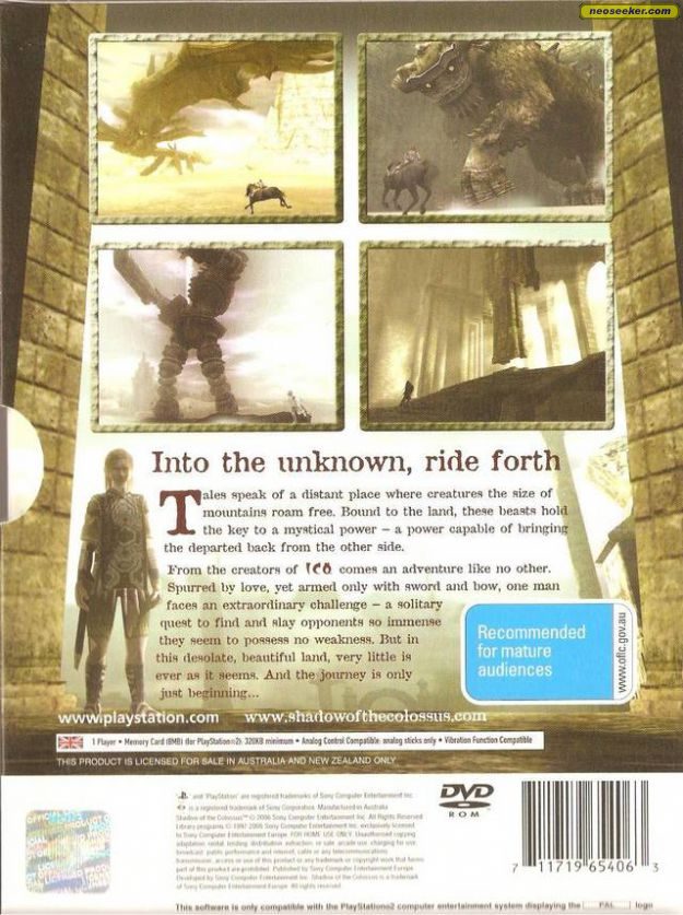 SHADOW OF THE COLOSSUS - (PAL)