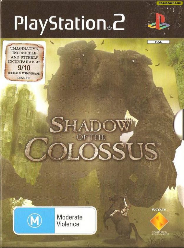 shadow of the colossus ps2 disk