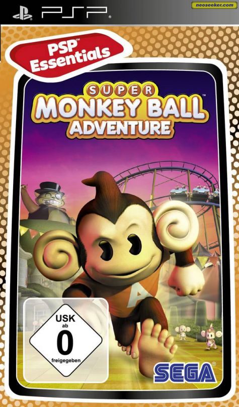 Super Monkey Ball Adventure - Promo Press - Sony PSP - PAL