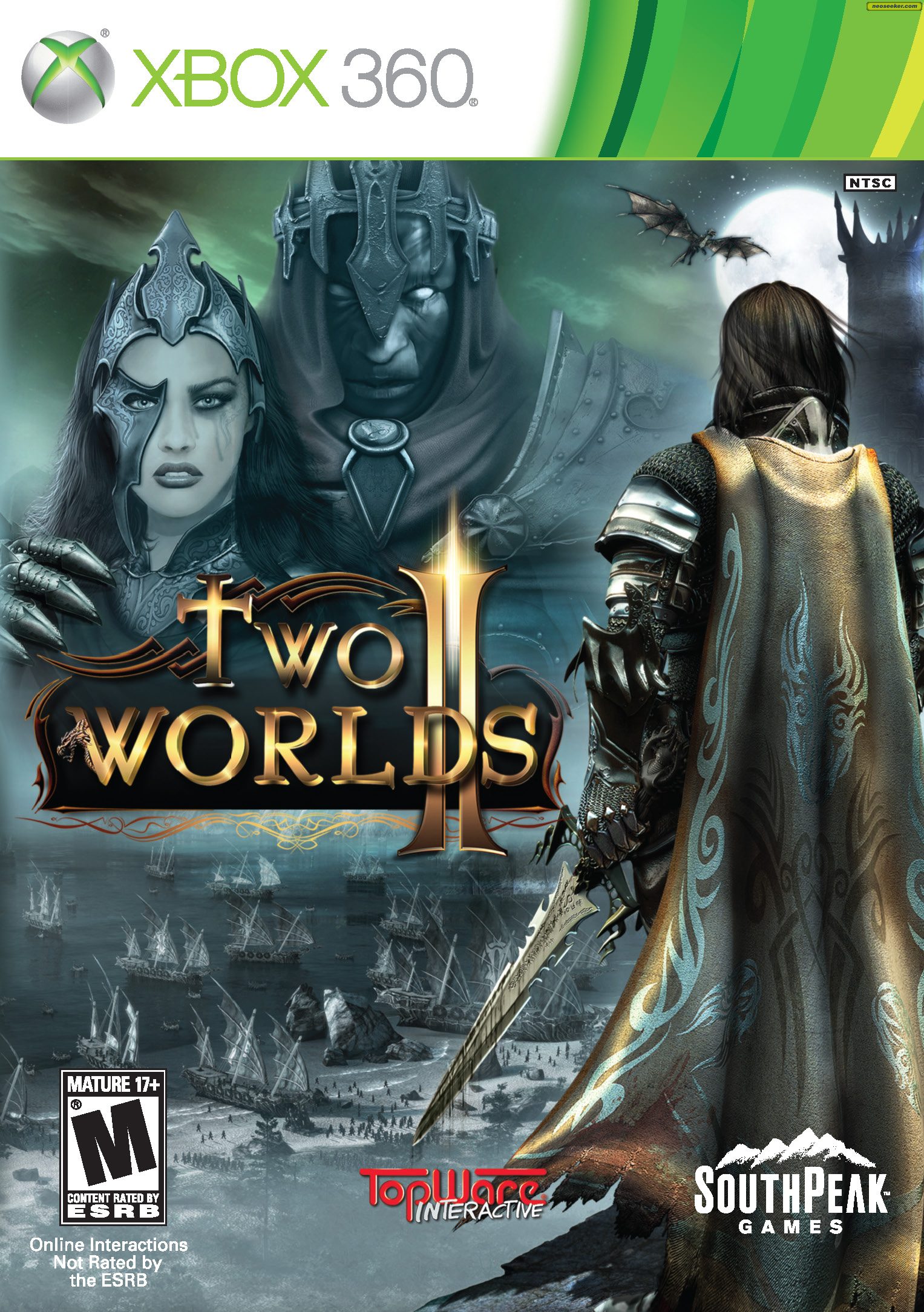 Two Worlds II XBOX360 Front cover