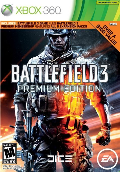 Battlefield 3 XBOX360 Front cover