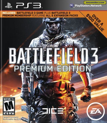 Battlefield 3 PS3 Front cover