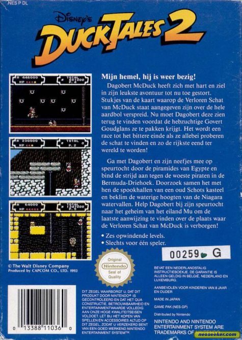 Acheter / Kaufen Nes Duck Tales 2 La Bande à Piscou