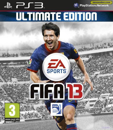 FIFA Soccer 13 PS3 Front cover