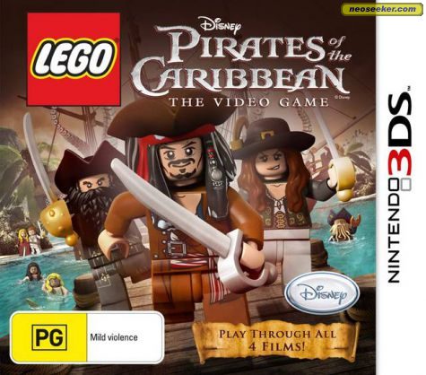 LEGO Pirates of the Caribbean: The Video Game 3DS Front cover