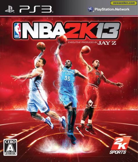 NBA 2K13 PS3 Front cover