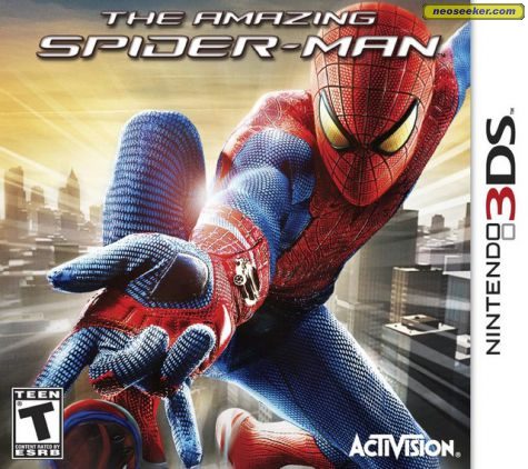 The Amazing Spider-Man 3DS Front Cover