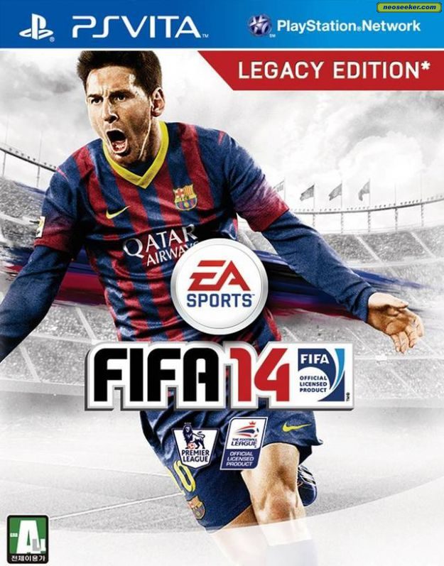 FIFA 14 vita Front cover