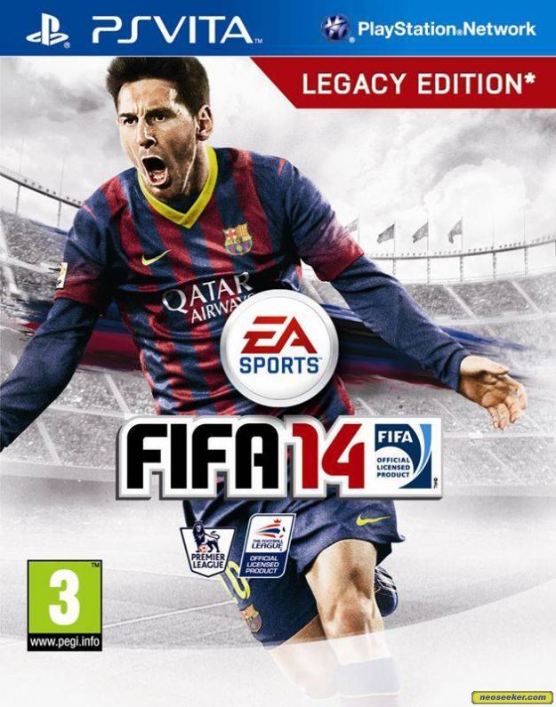 FIFA 14 vita Front cover