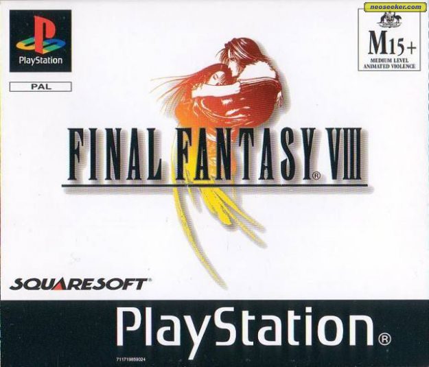 Final Fantasy VIII PSX Front cover
