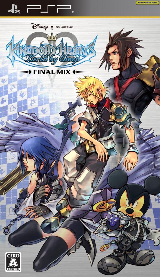 Kingdom Hearts Birth by Sleep Final Mix (Import) PSP Front cover