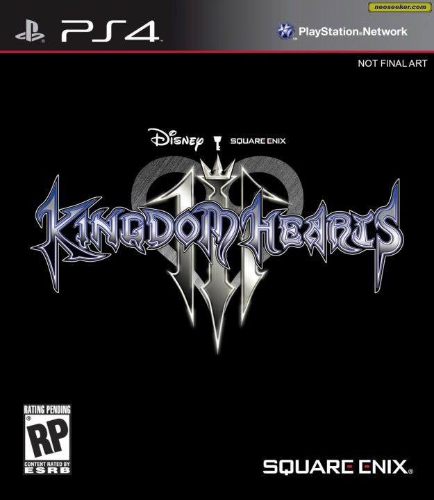 Kingdom Hearts III PS4 Front cover