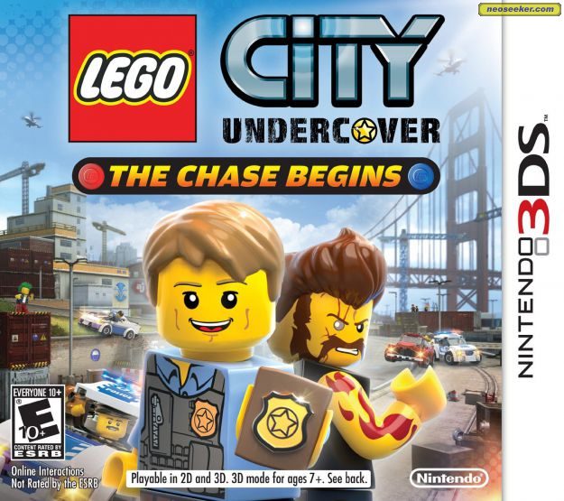 LEGO City Undercover The Chase Begins 3DS Front cover