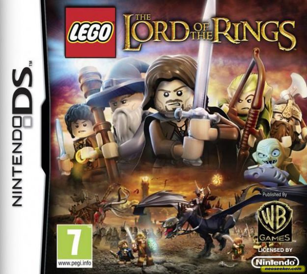 LEGO The Lord of the Rings DS Front cover