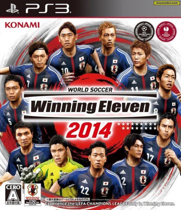 Pro Evolution Soccer 14 Ps3 Front Cover