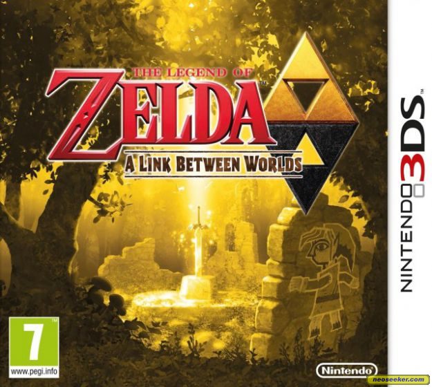 The Legend of Zelda: A Link Between Worlds 3DS Front cover
