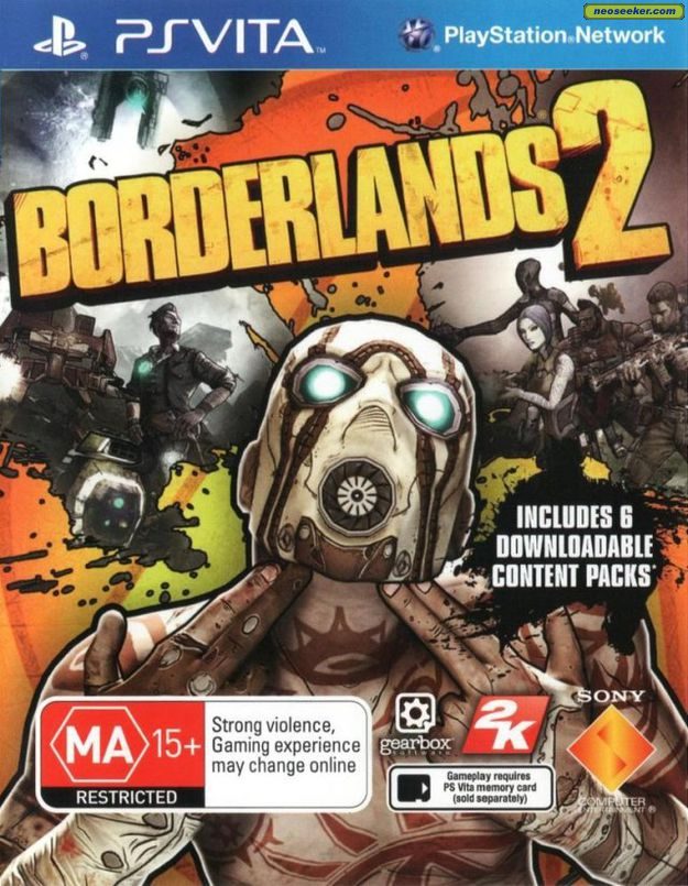 borderlands pc game cover art