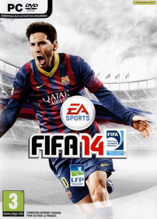 FIFA 14 PC Front cover