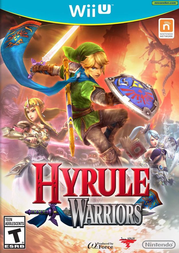 Hyrule Warriors wiiu Front cover