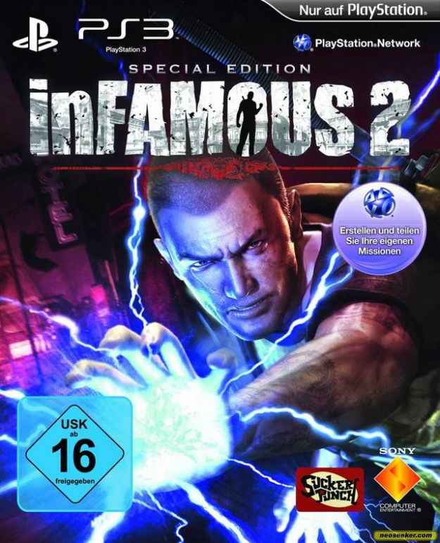 Как установить infamous 2 на ps3