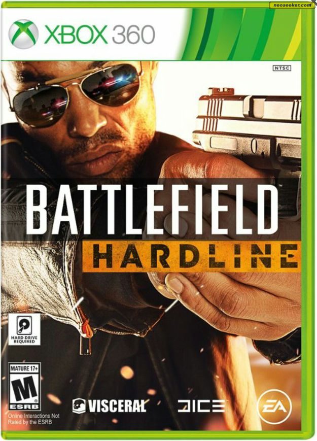 Battlefield Hardline XBOX360 Front Cover