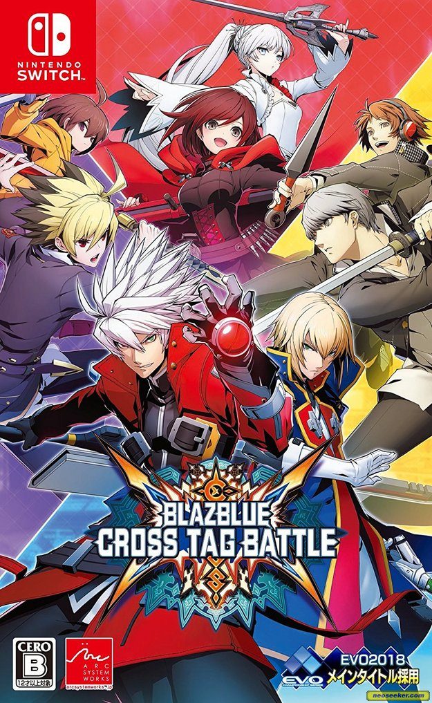 BlazBlue Cross Tag Battle Switch Front cover