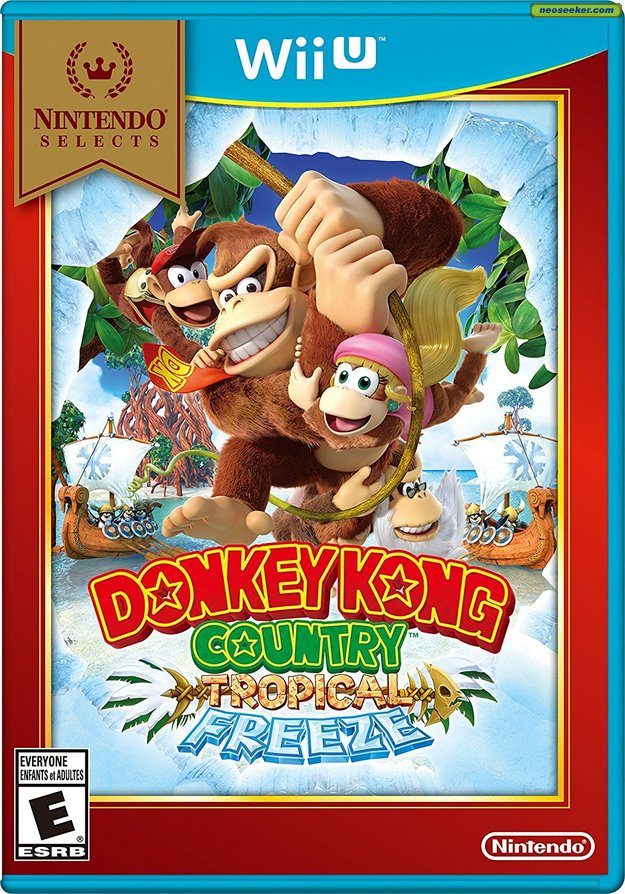 Donkey Kong Country: Tropical Freeze wii-u Front cover